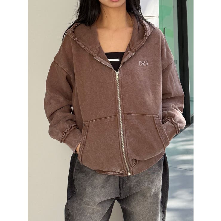 ジップルーズフーディ | MURUA | 詳細画像9 