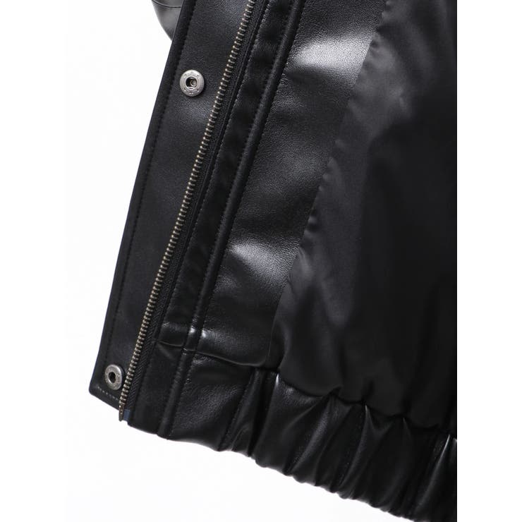 2WAYカラーフェイクレザーブルゾン | MURUA | 詳細画像34 