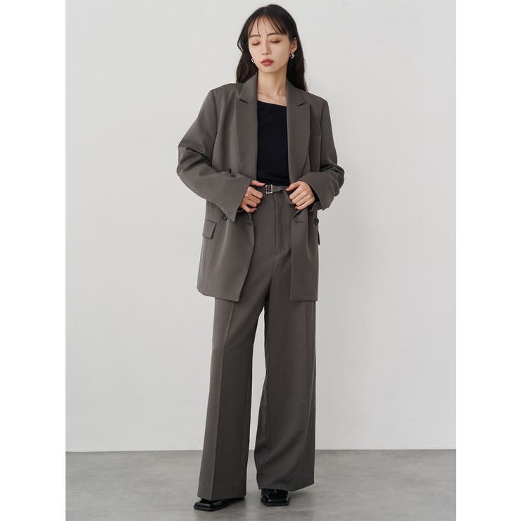 ベルテッドテーラードジャケット【セット販売対象】 | MURUA | 詳細画像14 