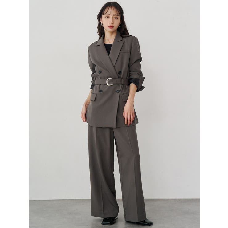 ベルテッドテーラードジャケット【セット販売対象】 | MURUA | 詳細画像17 