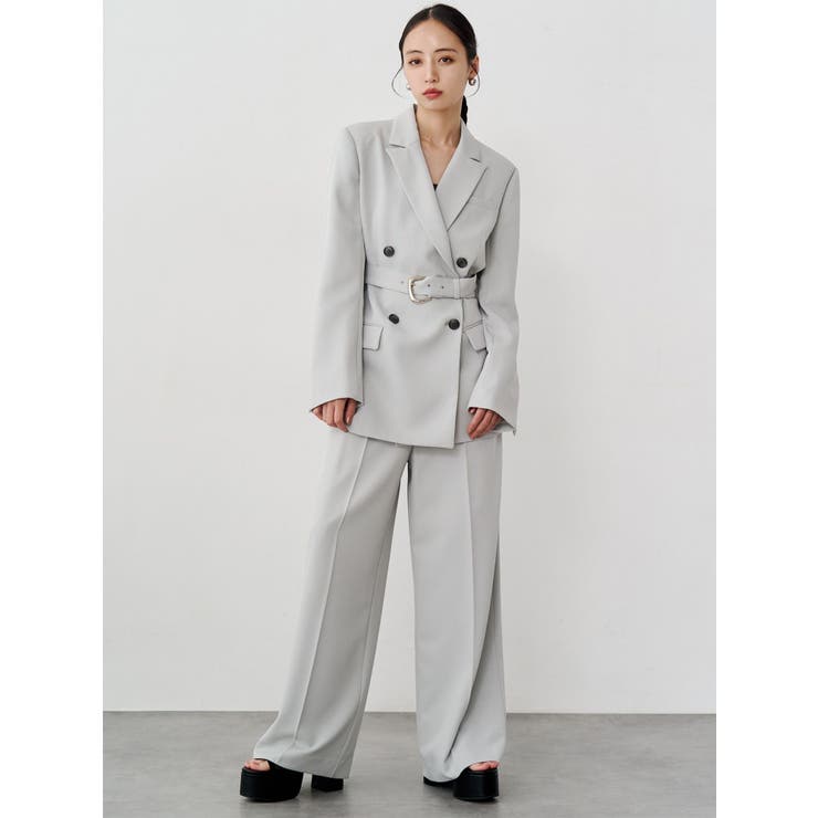 ベルテッドテーラードジャケット【セット販売対象】 | MURUA | 詳細画像32 