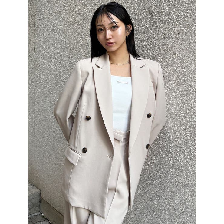 ベルテッドテーラードジャケット【セット販売対象】 | MURUA | 詳細画像4 