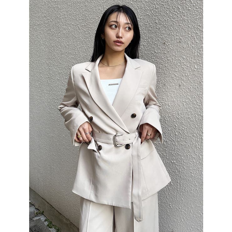 ベルテッドテーラードジャケット【セット販売対象】 | MURUA | 詳細画像42 