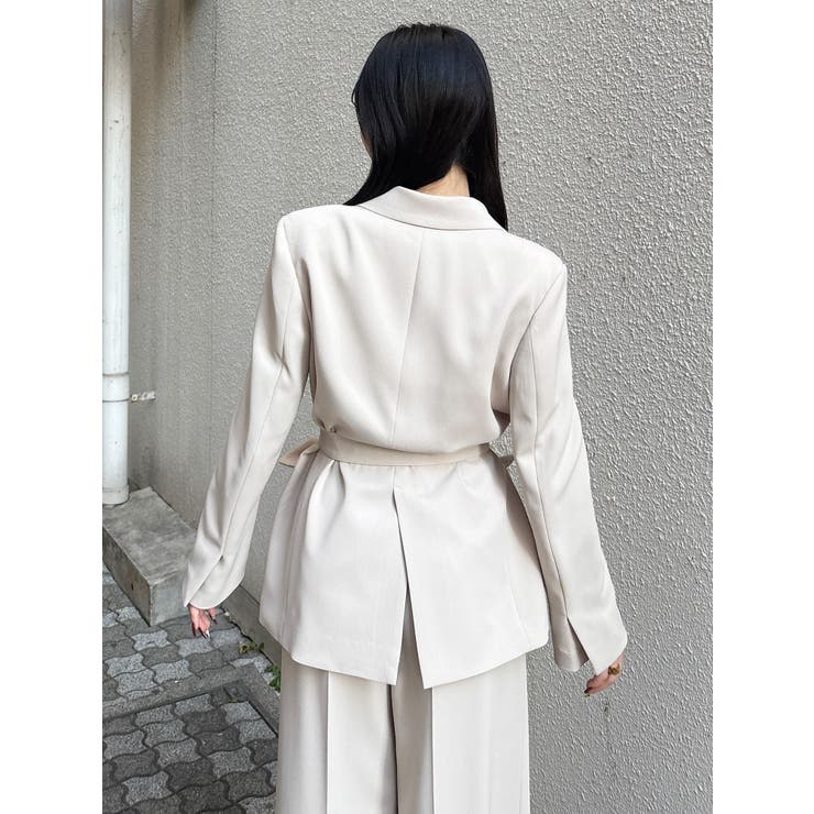 ベルテッドテーラードジャケット【セット販売対象】 | MURUA | 詳細画像43 