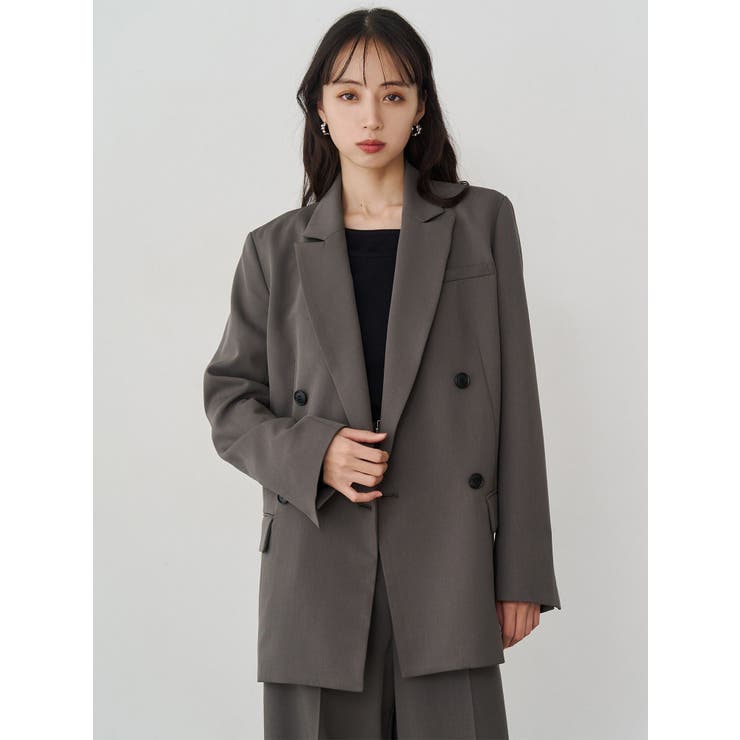 ベルテッドテーラードジャケット【セット販売対象】 | MURUA | 詳細画像6 