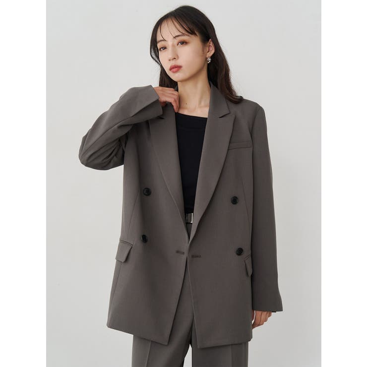 ベルテッドテーラードジャケット【セット販売対象】 | MURUA | 詳細画像7 