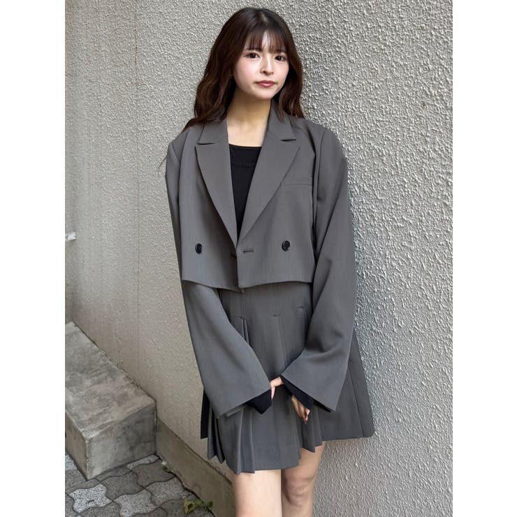 ショートテーラードジャケット【セット販売対象】 | MURUA | 詳細画像17 