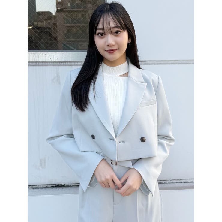 ショートテーラードジャケット【セット販売対象】 | MURUA | 詳細画像20 