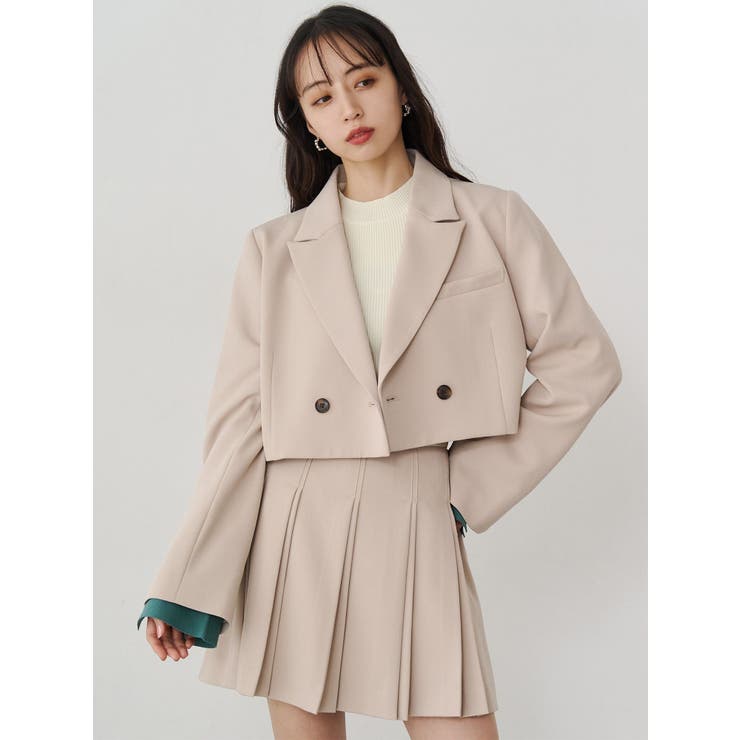 ショートテーラードジャケット【セット販売対象】 | MURUA | 詳細画像5 