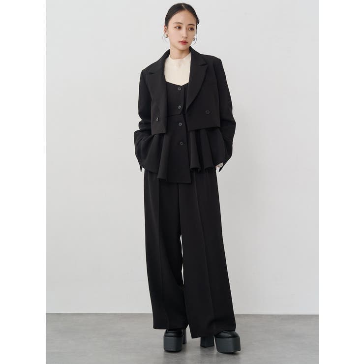 ショートテーラードジャケット【セット販売対象】 | MURUA | 詳細画像9 