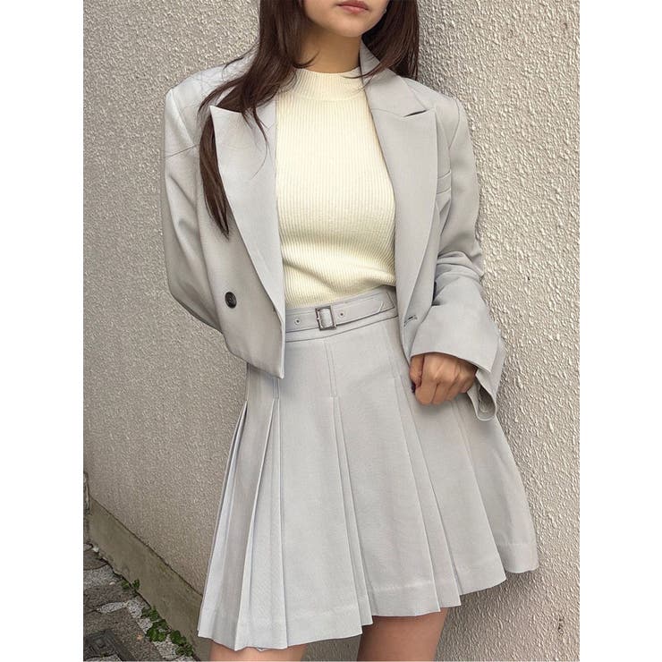 ミントグリーン | ショートテーラードジャケット【セット販売対象】 | MURUA