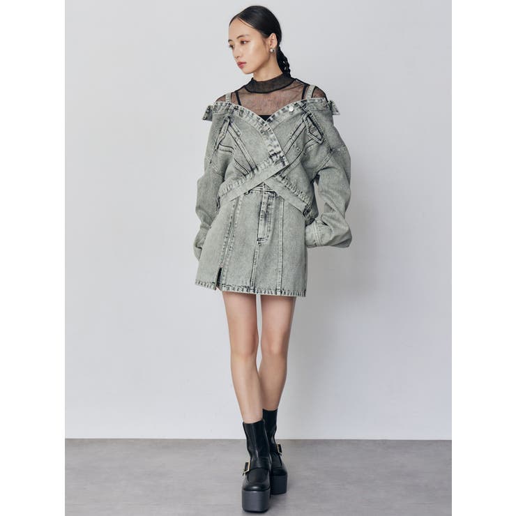 2wayデニムジャケット【セット販売対象】 | MURUA | 詳細画像16 