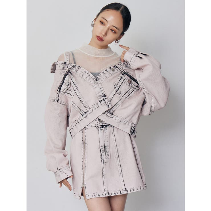 2wayデニムジャケット【セット販売対象】 | MURUA | 詳細画像30 