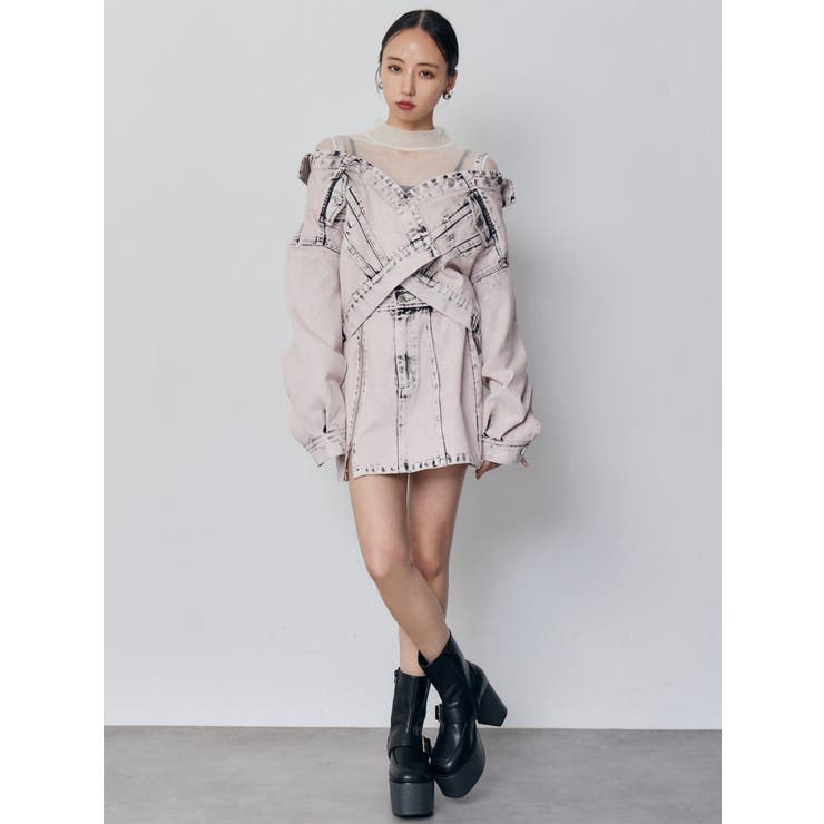 2wayデニムジャケット【セット販売対象】 | MURUA | 詳細画像34 