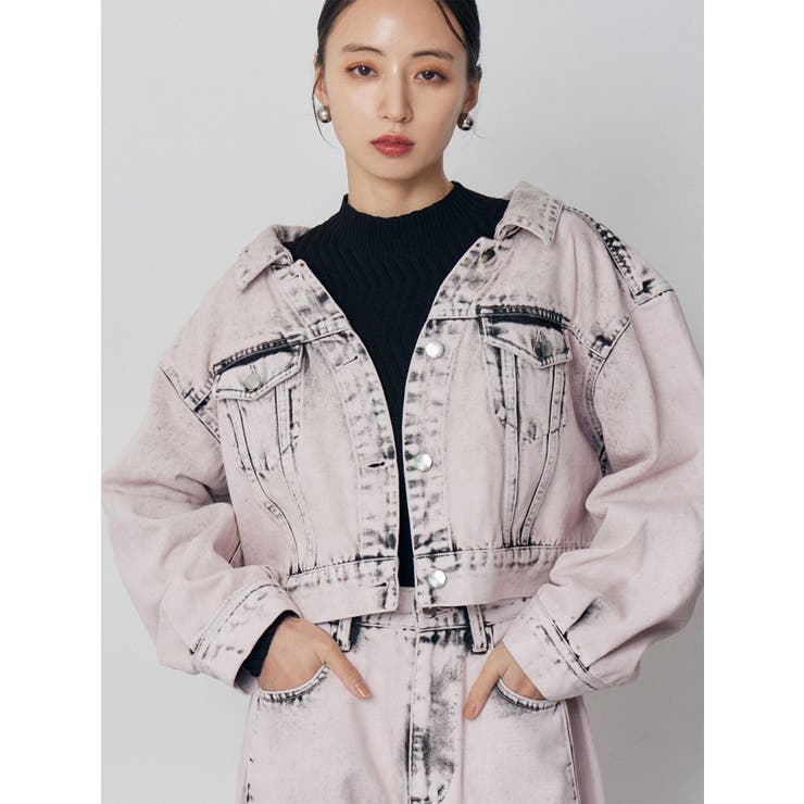 ピンク | 2wayデニムジャケット【セット販売対象】 | MURUA
