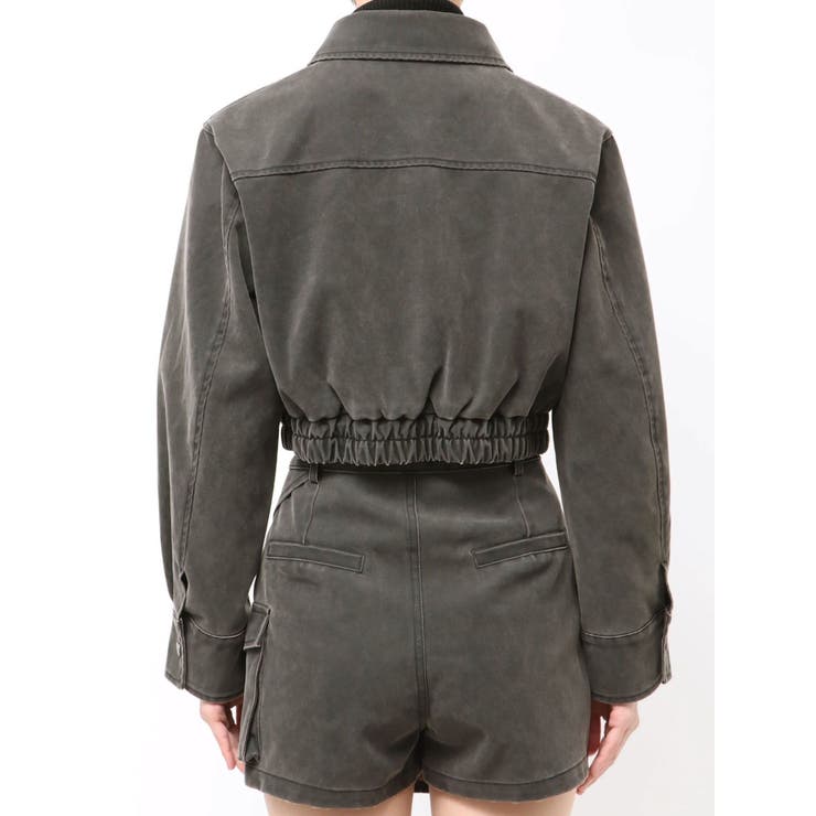 フェイクレザーショートフライトジャケット【セット販売対象】 | MURUA | 詳細画像35 