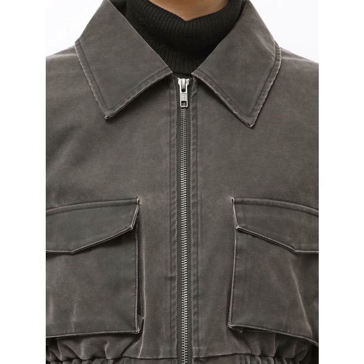 フェイクレザーショートフライトジャケット【セット販売対象】 | MURUA | 詳細画像36 