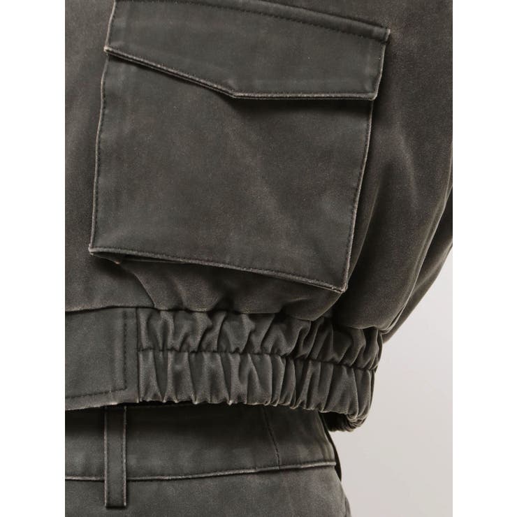 フェイクレザーショートフライトジャケット【セット販売対象】 | MURUA | 詳細画像40 