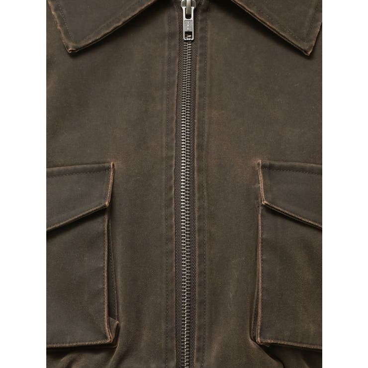 フェイクレザーショートフライトジャケット【セット販売対象】 | MURUA | 詳細画像43 