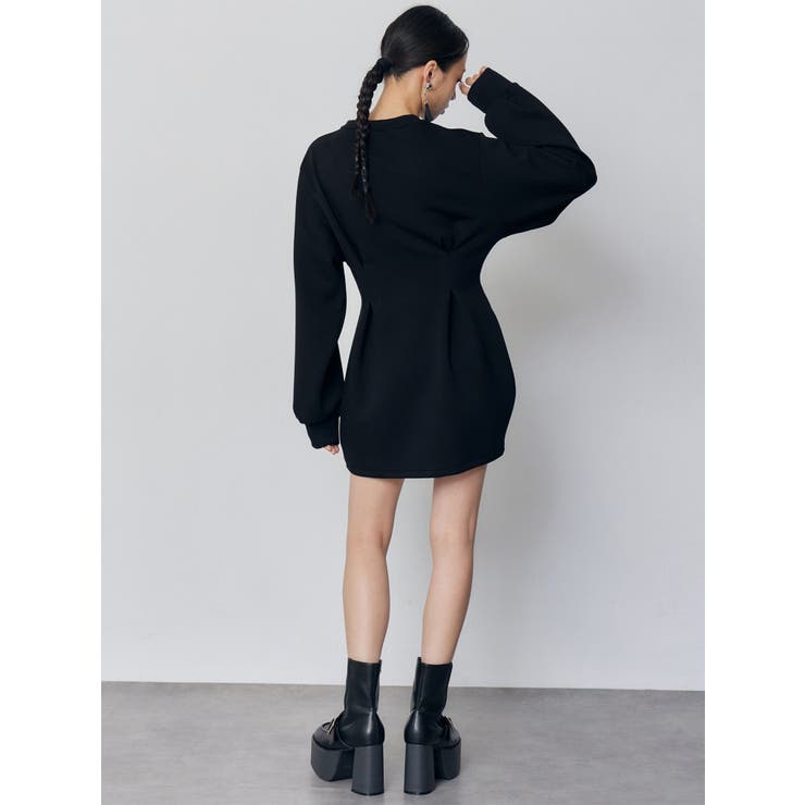 デザインレースアップミニワンピース | MURUA | 詳細画像13 