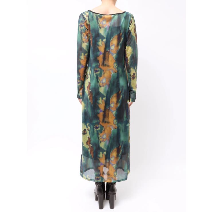 レイヤードパターンシアーワンピース | MURUA | 詳細画像20 