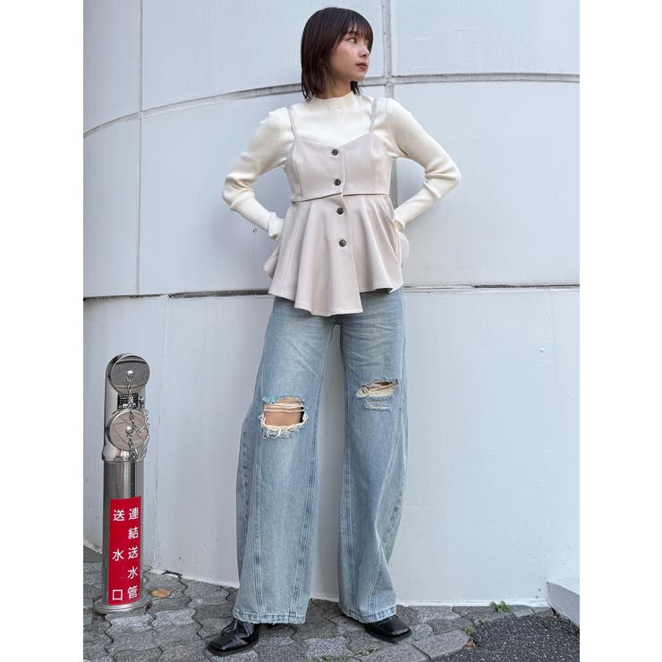 2wayイレヘムビスチェ【セット販売対象】 | MURUA | 詳細画像44 