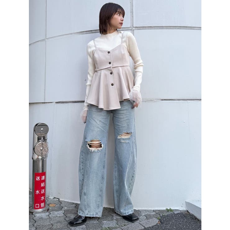 2wayイレヘムビスチェ【セット販売対象】 | MURUA | 詳細画像45 