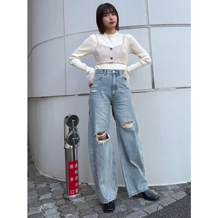 2wayイレヘムビスチェ【セット販売対象】 | MURUA | 詳細画像49 