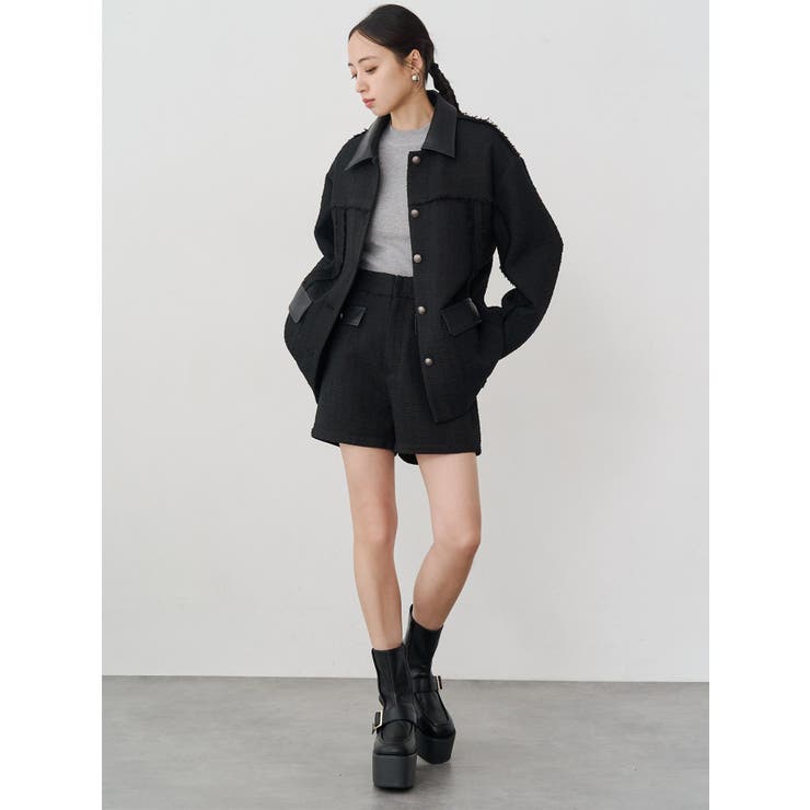 ツイードショートパンツ | MURUA | 詳細画像15 