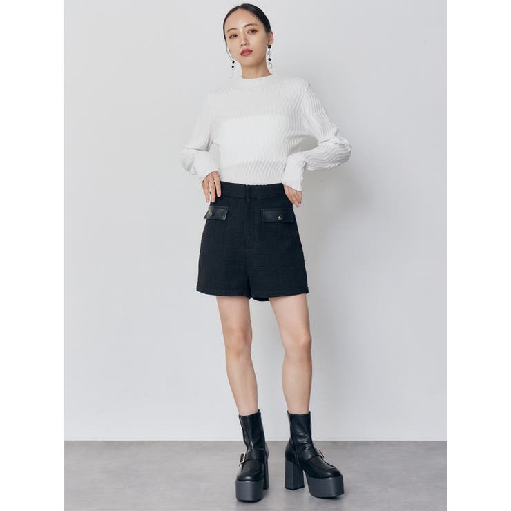 ツイードショートパンツ | MURUA | 詳細画像26 