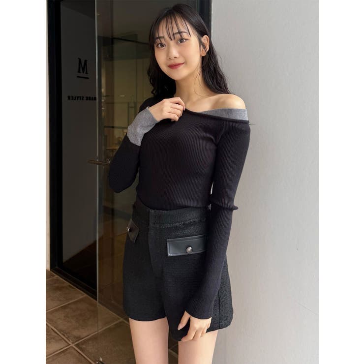 ツイードショートパンツ | MURUA | 詳細画像28 