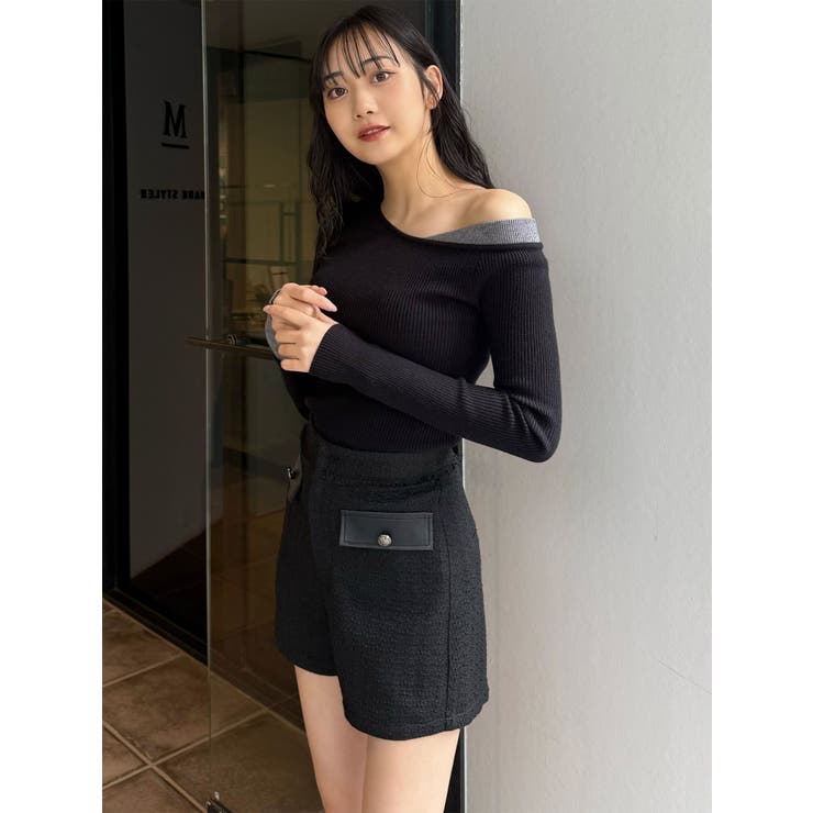 ツイードショートパンツ | MURUA | 詳細画像29 