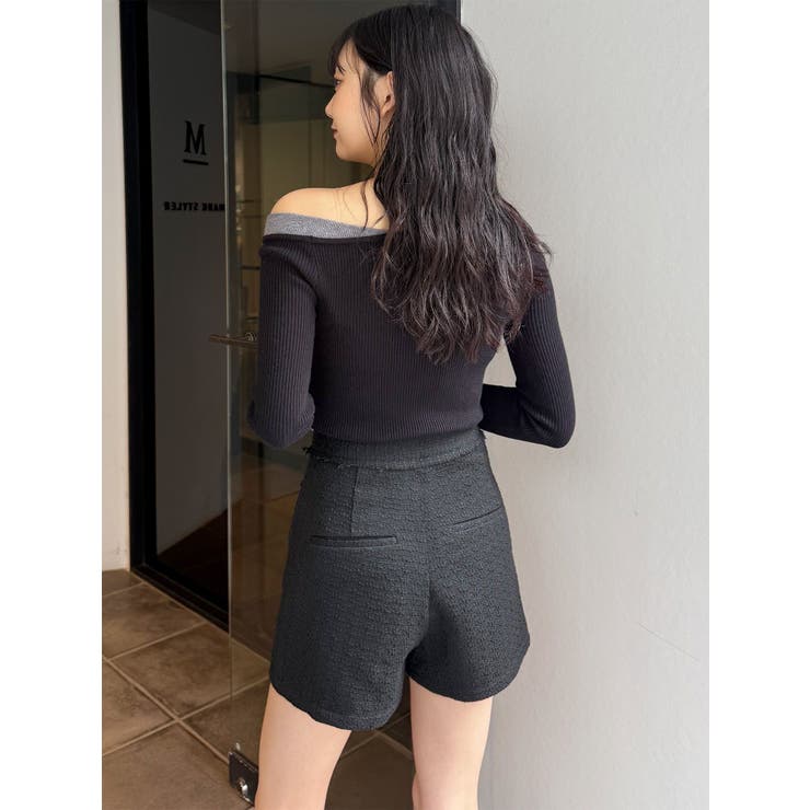 ツイードショートパンツ | MURUA | 詳細画像30 