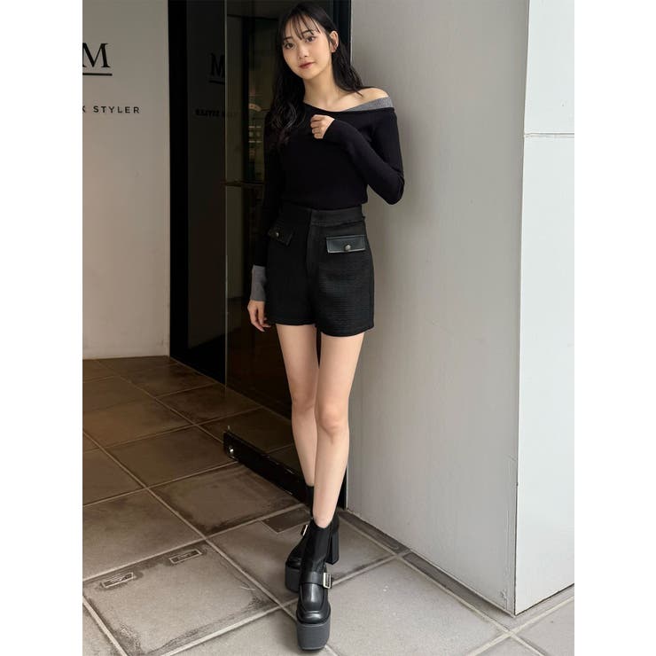 ツイードショートパンツ | MURUA | 詳細画像31 