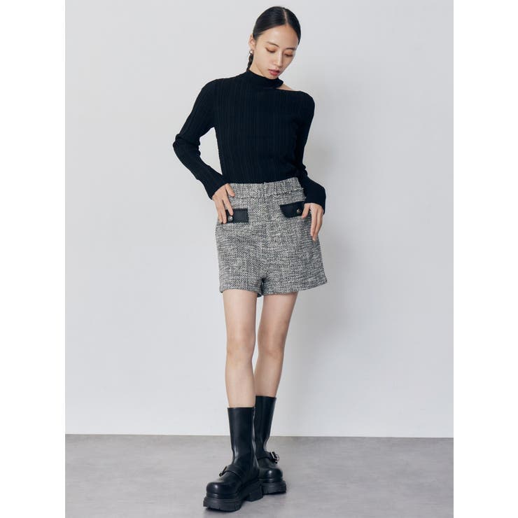 ツイードショートパンツ | MURUA | 詳細画像4 