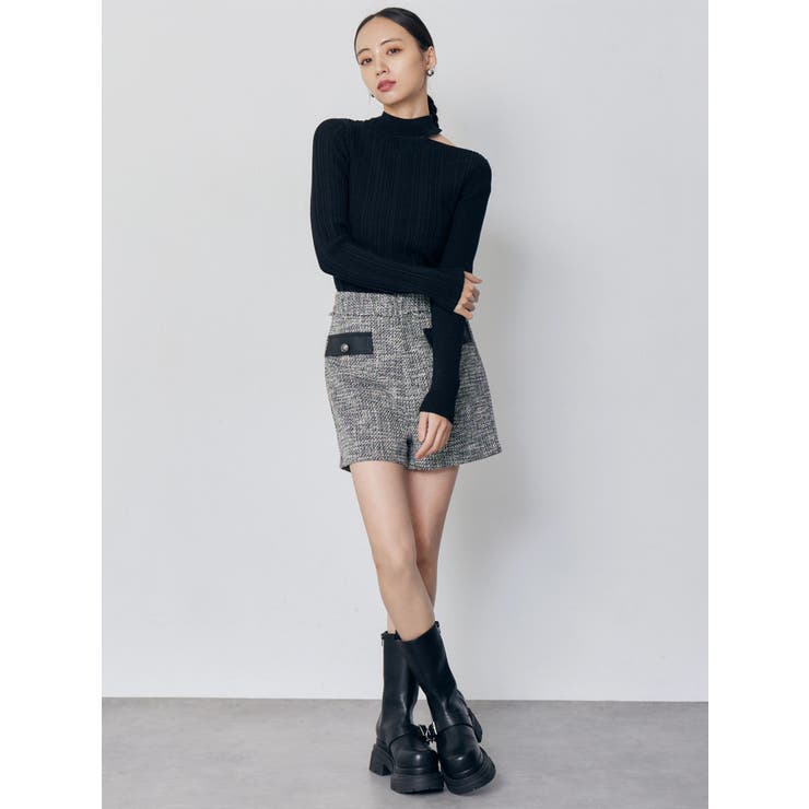 ツイードショートパンツ | MURUA | 詳細画像5 