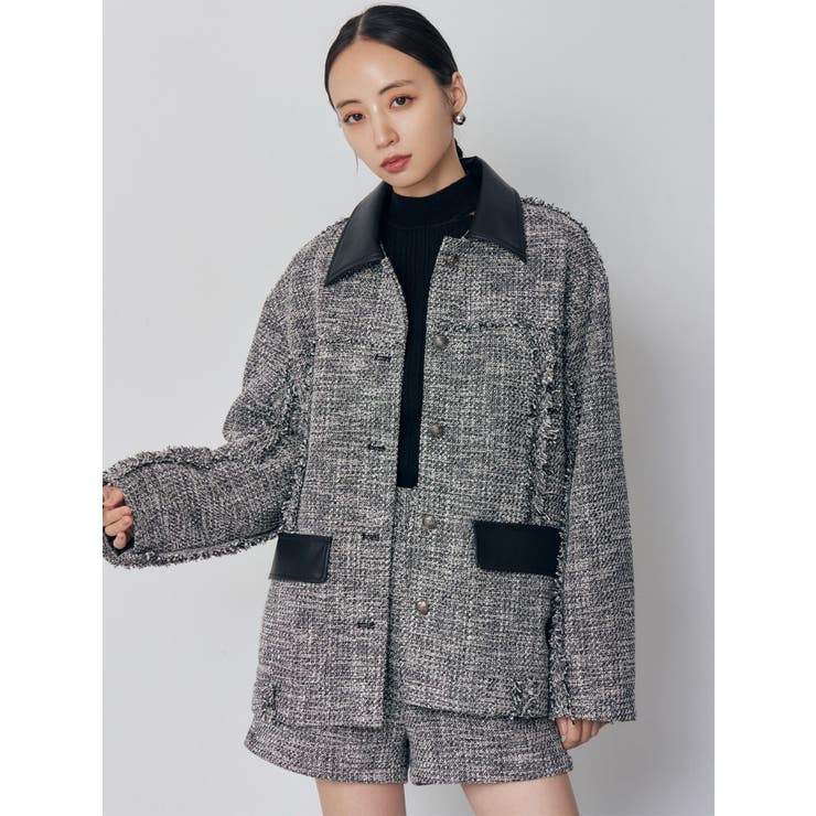 ツイードショートパンツ | MURUA | 詳細画像6 