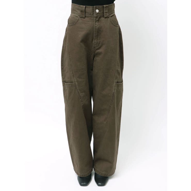 パッチポケットバレルレッグパンツ | MURUA | 詳細画像10 