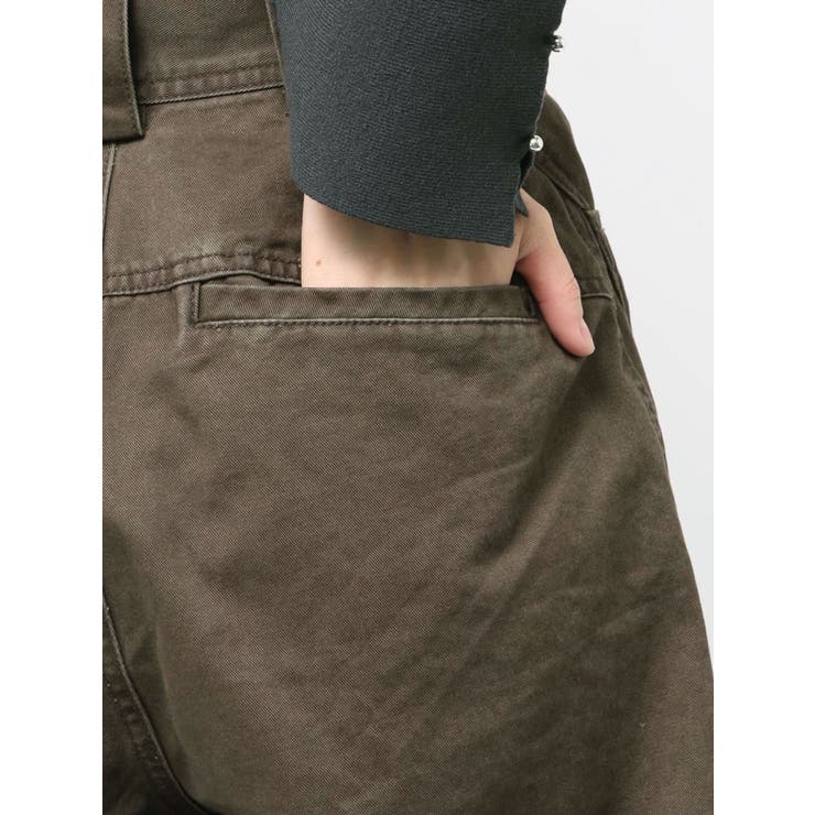 パッチポケットバレルレッグパンツ | MURUA | 詳細画像14 