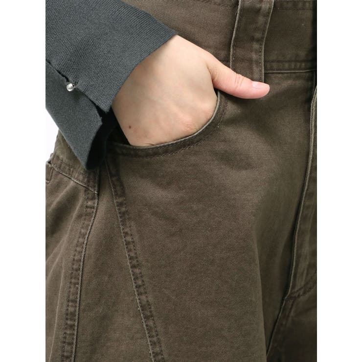 パッチポケットバレルレッグパンツ | MURUA | 詳細画像15 