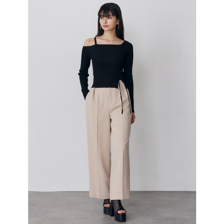 フロントベルトワイドパンツ【セット販売対象】 | MURUA | 詳細画像22 