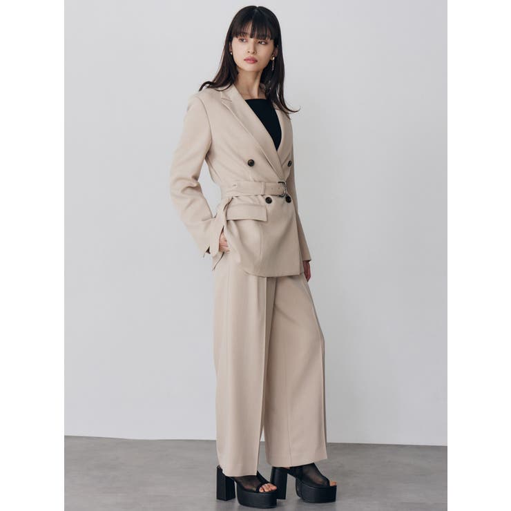 フロントベルトワイドパンツ【セット販売対象】 | MURUA | 詳細画像27 