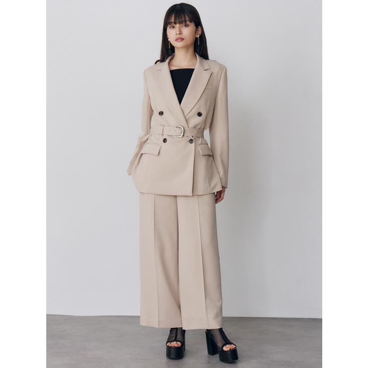 フロントベルトワイドパンツ【セット販売対象】 | MURUA | 詳細画像28 