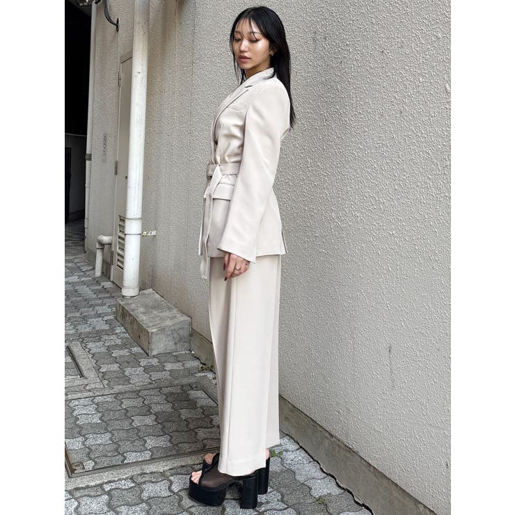 フロントベルトワイドパンツ【セット販売対象】 | MURUA | 詳細画像33 