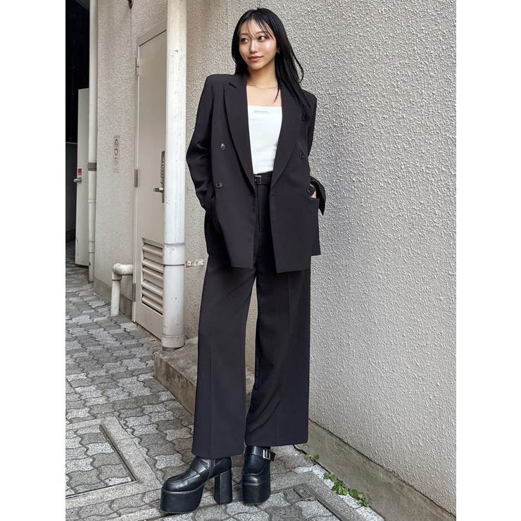 フロントベルトワイドパンツ【セット販売対象】 | MURUA | 詳細画像37 