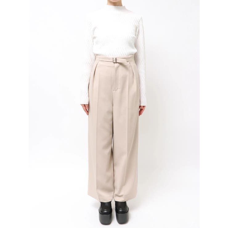 フロントベルトワイドパンツ【セット販売対象】 | MURUA | 詳細画像48 