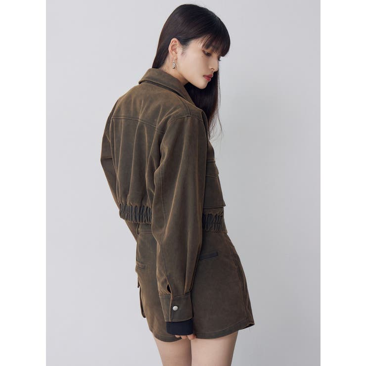 ワンサイドスリットカーゴショートパンツ【セット販売対象】 | MURUA | 詳細画像21 