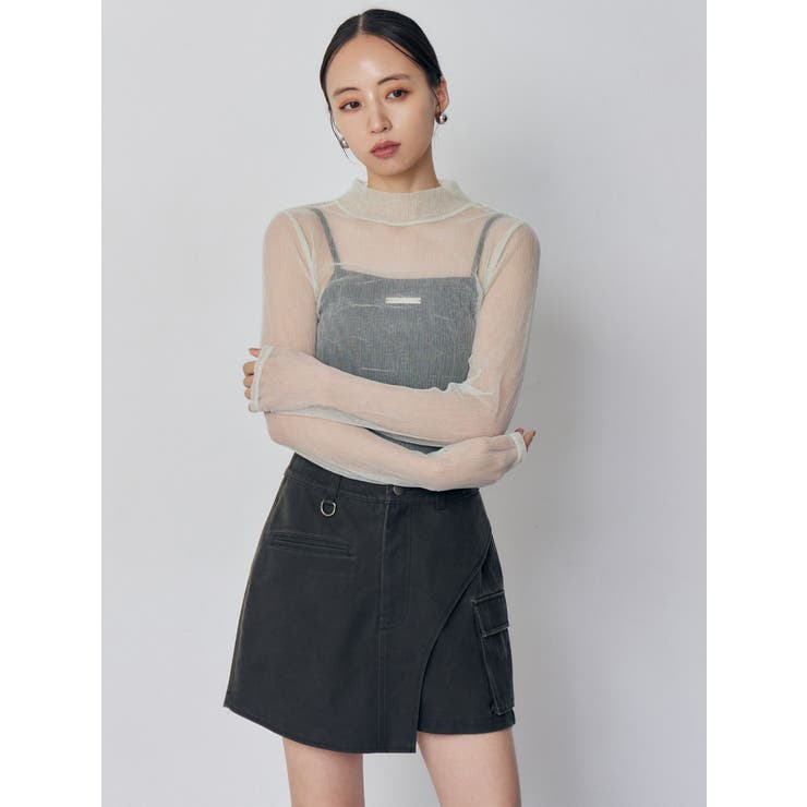 ワンサイドスリットカーゴショートパンツ【セット販売対象】 | MURUA | 詳細画像3 