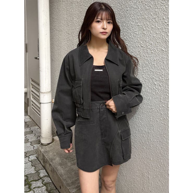 ワンサイドスリットカーゴショートパンツ【セット販売対象】 | MURUA | 詳細画像34 