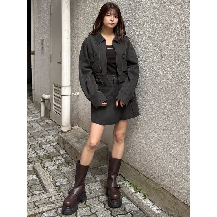 ワンサイドスリットカーゴショートパンツ【セット販売対象】 | MURUA | 詳細画像36 